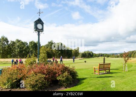 Strathmore Golf Course near  Alyth, Perth and Kinross, Scotland Stock Photo