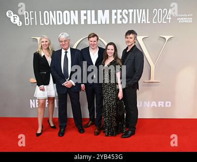 LONDON, UK. 15th Oct, 2024. 'Joy', Headline Gala at BFI London Film Festival 2024 at BFI Southbank in London, UK. (Photo by 李世惠/See Li/Picture Capital) Credit: See Li/Picture Capital/Alamy Live News Stock Photo