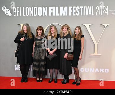 LONDON, UK. 15th Oct, 2024. 'Joy', Headline Gala at BFI London Film Festival 2024 at BFI Southbank in London, UK. (Photo by 李世惠/See Li/Picture Capital) Credit: See Li/Picture Capital/Alamy Live News Stock Photo