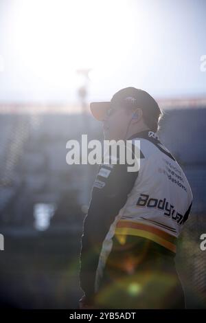 NASCAR Cup Series driver, Brad Keselowski gets ready to practice for the Cook Out 400 in Martinsville, VA, USA, North America Stock Photo