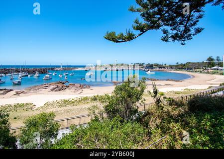 Wollongong Harbour NSW Australia Stock Photo