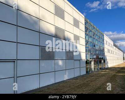 sainsbury building, university of east anglia norwich, norfolk, england Stock Photo