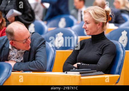 Den Haag, Netherlands. 15th Oct, 2024. DEN HAAG, NETHERLANDS - OCTOBER 15: Lilian Helder (BBB) during the Plenary Debate at the Tweede Kamer on October 15, 2024 in Den Haag, Netherlands (Photo by John Beckmann/Orange Pictures) Credit: Orange Pics BV/Alamy Live News Stock Photo