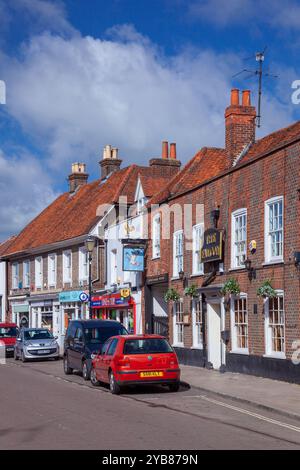 UK, England, Berkshire, Theale, The High Street Stock Photo