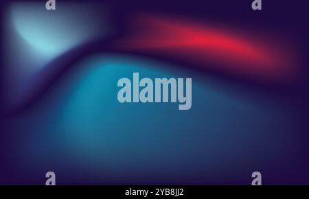 Colorful abstract background featuring a gradient of red and blue hues, creating a dynamic and eye-catching effect. Stock Vector
