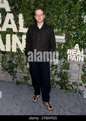 New York City, USA. 17th Oct, 2024. James Austin Johnson attending Searchlight Pictures' 'A Real Pain' New York Premiere held The Museum of Modern Art on October 17, 2024 in New York City, NY © Steven Bergman/AFF-USA.COM Credit: AFF/Alamy Live News Stock Photo