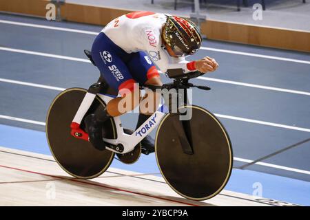 Tissot Track Cycling World Championship - Ballerup, Copenaghen, Den- 16-10-2024 during Tissot 2024 Track World Championships, Track cycling race in Copenhagen, Denmark, October 18 2024 Stock Photo