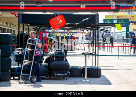 Austin, USA. 17th Oct, 2024. October 17, 2024 - Pitlane during the Formula 1 Pirelli United States Grand Prix 2024, scheduled to take place at Circuit of Americas in Austin, TX (USA) Sept 18-20, 2024 (Photo by Alessio De Marco/Sipa USA) Credit: Sipa USA/Alamy Live News Stock Photo