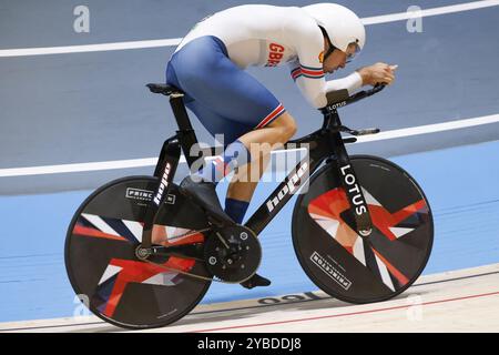 Tissot Track Cycling World Championship - Ballerup, Copenaghen, Den- 16-10-2024 during Tissot 2024 Track World Championships, Track cycling race in Copenhagen, Denmark, October 18 2024 Stock Photo