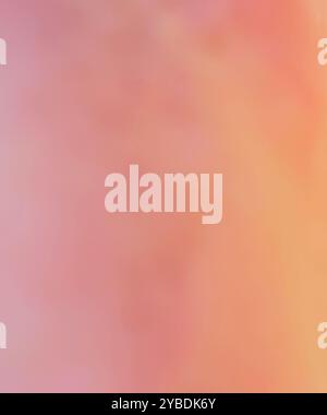 A warm gradient of soft oranges and pinks creates a calming atmosphere reminiscent of sunset hues. Stock Photo