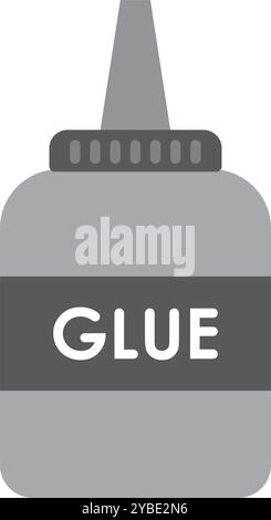 glue icon vector illustration logo design Stock Vector