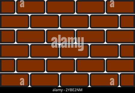 brick icon vector illustration logo design Stock Vector