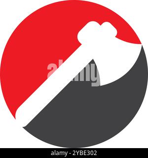 ax icon vector illustration logo design Stock Vector