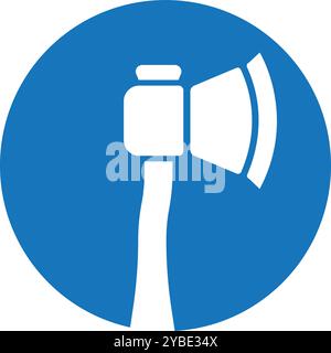 ax icon vector illustration logo design Stock Vector
