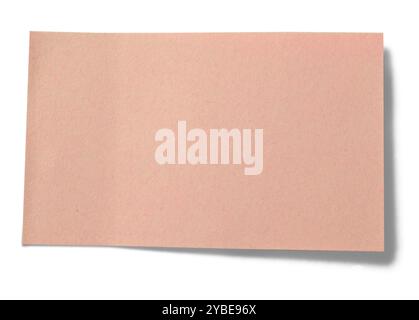 pink sticky note post it Stock Photo