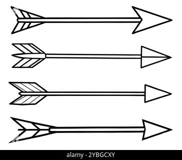 Arrows set icons Arrow vector collection Arrow Cursor Modern simple arrows play button. Stock Vector