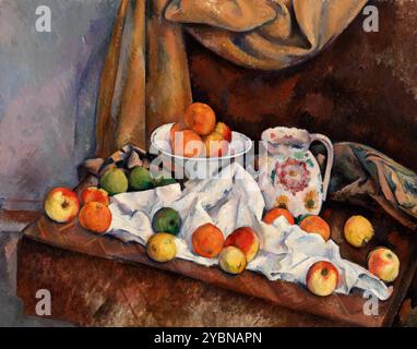 Still Life (Nature morte).  Paul Cézanne. 1892–1894. Stock Photo