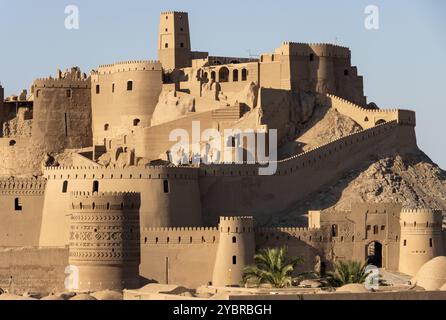 Bam Iran September 21 2024: Bam Citadel, located in the city of Bam in Kerman Province, Iran, is the largest adobe building in the world and a UNESCO Stock Photo