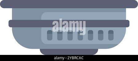 Smoke detector detecting fire, warning system for safety, alarm equipment, protection device Stock Vector