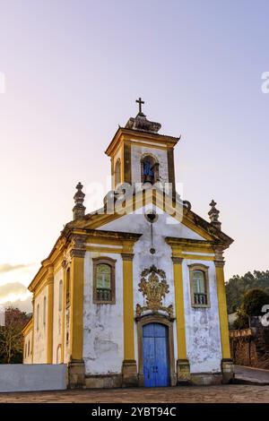 18th-century Rococo facade of the Church of the Santa Casa da ...