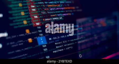 Project managers work new idea. Mobile app developer. Innovative startup project. Stock Photo