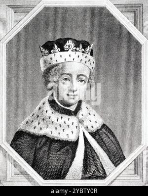 King Edward V of England (1470-1483), from an engraving c. 1806. Stock Photo