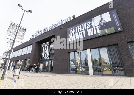 ALMELO, Stadium Asito, 20-10-2024 , season 2024 / 2025, Dutch Eredivisie Football  during the match Heracles - Ajax Frontside stadium Stock Photo