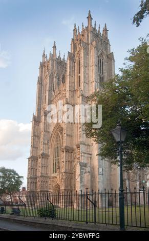 Beverley Minster in Beverley, East Riding of Yorkshire, parish Church of England. It is one of the largest parish churches in the UK Stock Photo