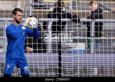 ALMELO, Asito Stadium, 20-10-2024 , season 2024 / 2025 , Dutch Eredivisie. Heracles goalkeeper Fabian de Keijzer during the match Heracles - Ajax, Stock Photo