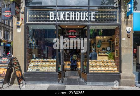 Cornish Bakehouse, Queen Street, Cardiff Stock Photo