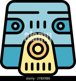 Modern electric car charging station icon showing eco transport using renewable energy sources for a clean environment Stock Vector