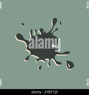 abstract liquid background Stock Vector