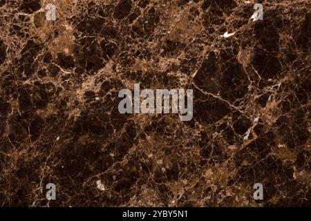 High-resolution brown marble texture with earthy tones, ideal for flooring and walls. Stock Photo