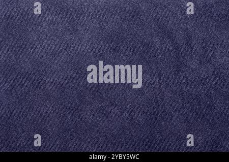 Close-up of dark marlin velour fabric texture, ideal for upholstery and design use. Stock Photo