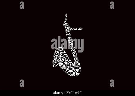 Music jazz logo design vector business brand creative ideas editable Stock Vector