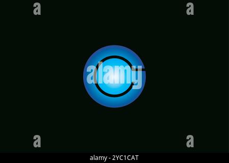 Letter g connect logo design vector business brand creative ideas editable Stock Vector
