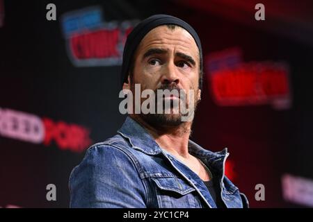 Colin Farrell attends 'HBO's THE PENGUIN: Extended Sneak Peek and Conversations with Colin Farrell, Cast and Creatives' on Day 1 of New York Comic Con Stock Photo