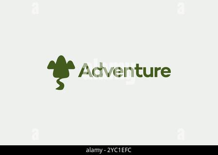 Adventure logo design vector business brand creative ideas editable Stock Vector