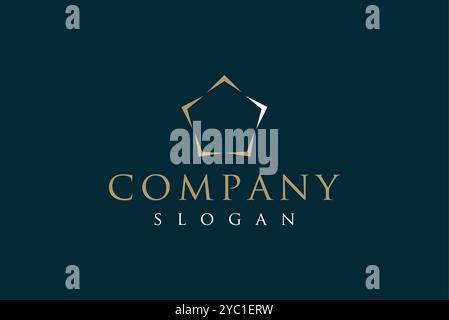 logo design vector business brand creative ideas editable Stock Vector