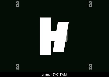 Letter H logo design vector business brand creative ideas editable Stock Vector