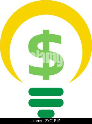 Money cash icon design template Stock Vector