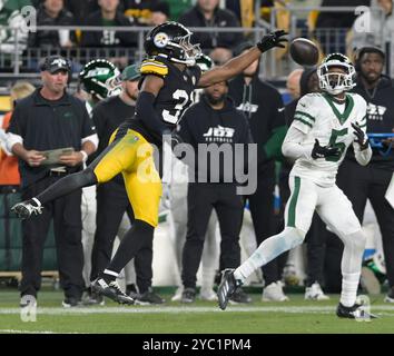 Pittsburgh Steelers Cornerback Beanie Bishop Jr. (31) Celebrates After 