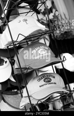 The charming Hat Shop on Market Street in Charleston, South Carolina, USA. Stock Photo