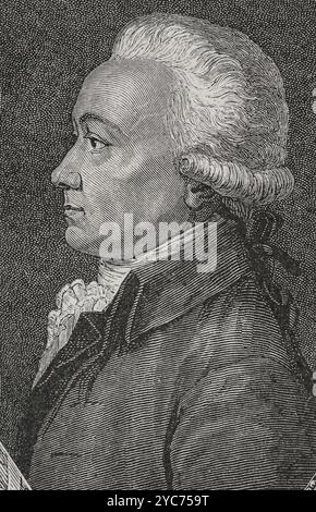 Auguste Rabaut A portrait of Jean-Paul Rabaut de Saint-Étienne (1743–1793), a French ...