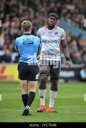 Christophe Ridleyrugby Christopher Ridley (Referee) in action Stock Photo - Alamy