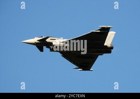 Spanish Air Force Eurofighter Typhoon Jet Fighter Stock Photo