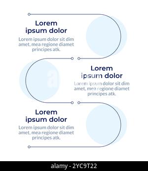 Finance related infographic vertical sequence Stock Vector