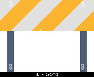 Barrier icon vector image. Suitable for mobile application web application and print media. Stock Vector