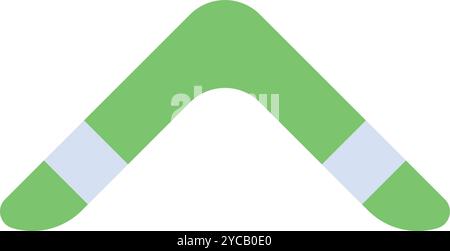 Boomerang icon vector image. Suitable for mobile application web application and print media. Stock Vector