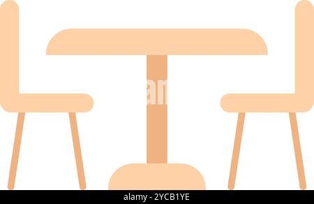 Chairs icon vector image. Suitable for mobile application web application and print media. Stock Vector